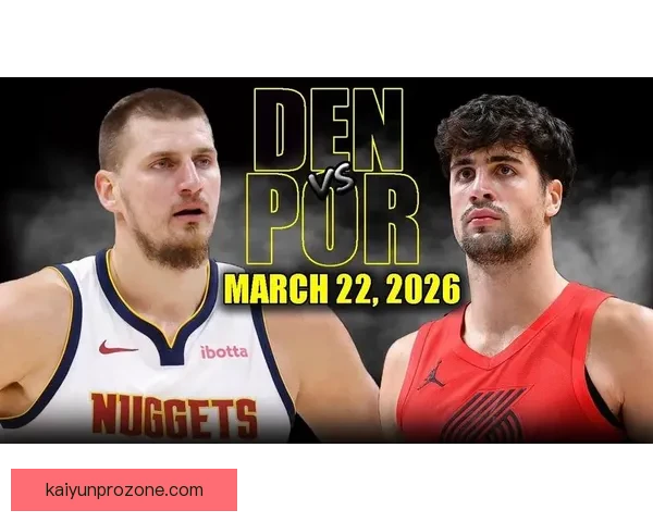 约基奇轰192次三双掘金大胜开拓者 阿夫迪亚23分14篮板闪耀全场